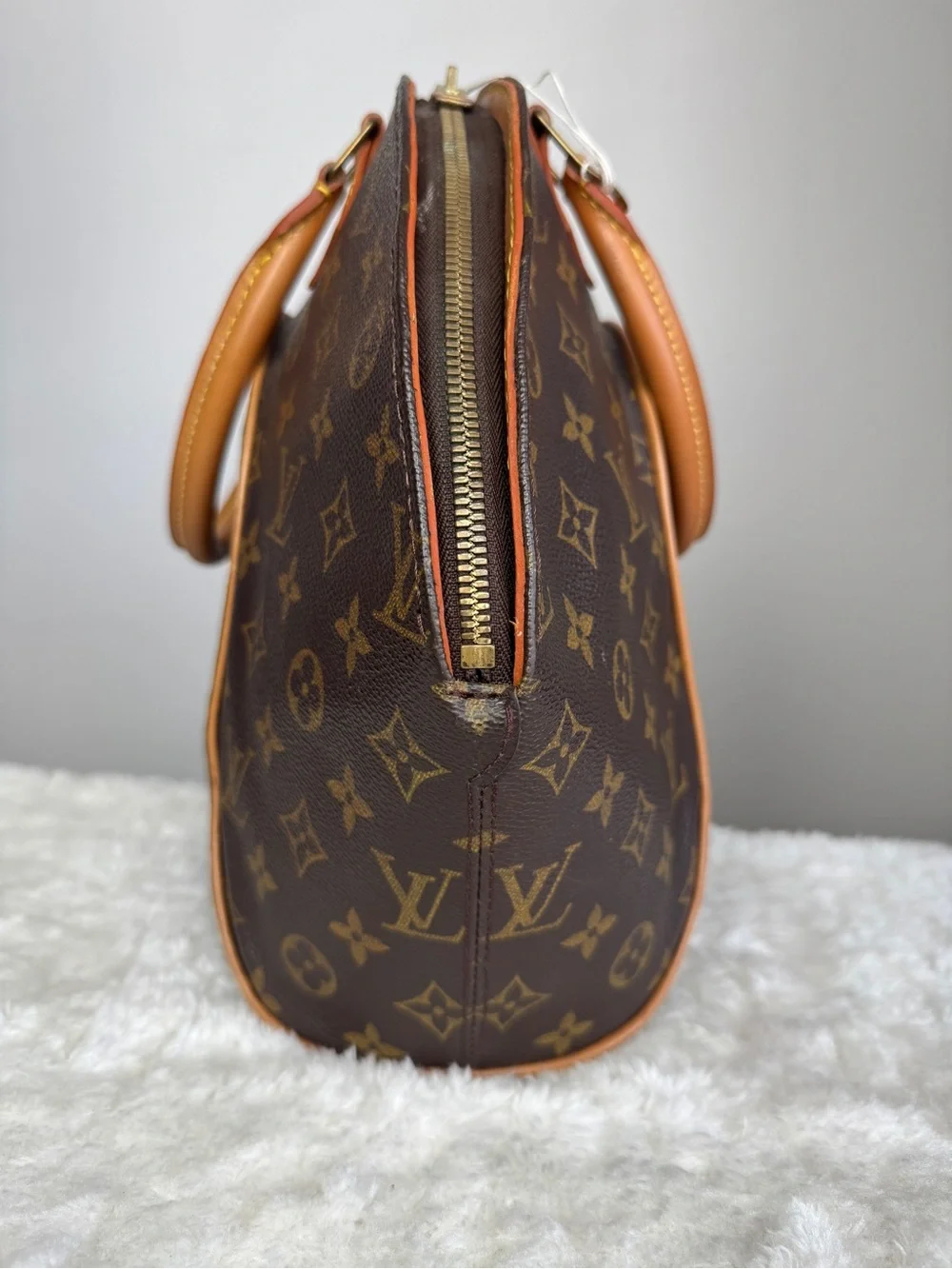 Louis Vuitton ellipse MM Brown Monogram Canvas Top Handle Bag